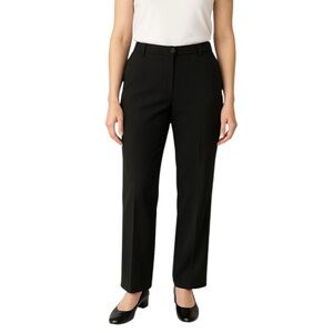 INC Silk & Linen Black Trousers size 8‎